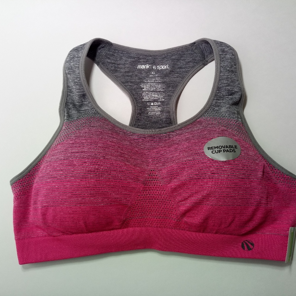 Marika Sport Seamless Bra Size XL 38 C/D